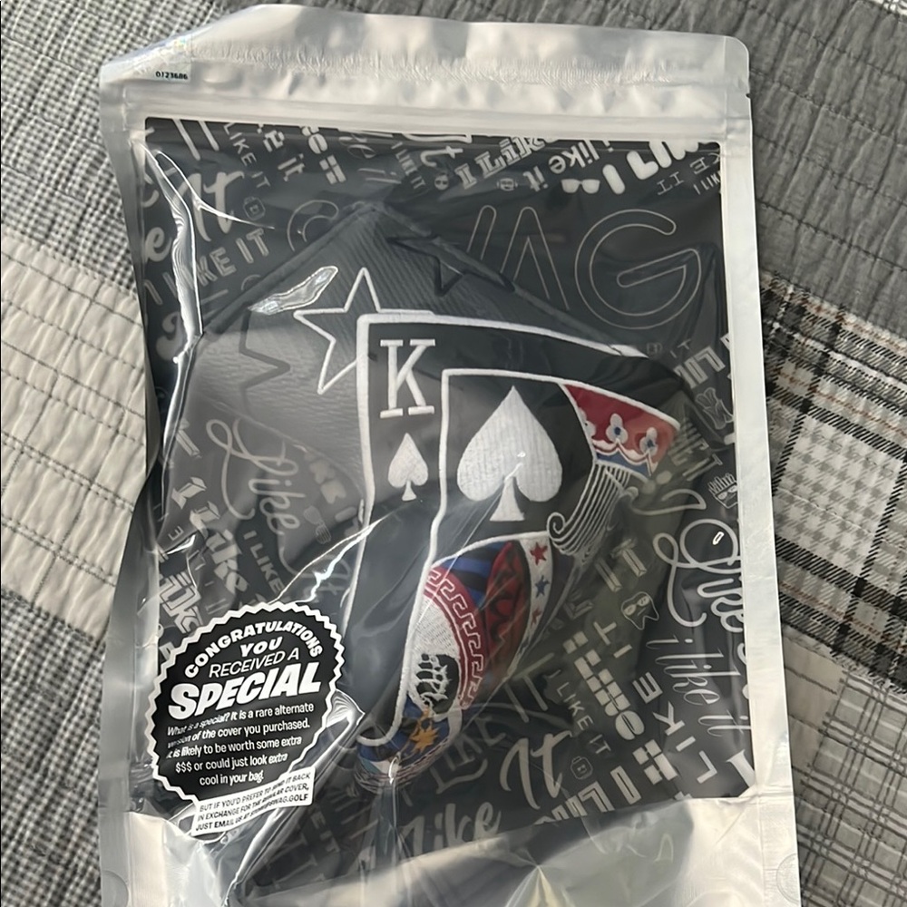 Swag golf “King of fireworks Blade cover” rare edition